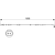 BOSCH | Warnkontakt, Bremsbelagverschleiß | 1 987 473 507