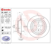 Brembo | Bremsscheibe | 08.A957.11