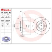 Brembo | Bremsscheibe | 08.5213.10