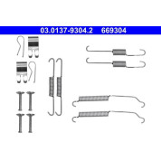 ATE | Zubehörsatz, Bremsbacken | 03.0137-9304.2