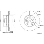 Metzger | Bremsscheibe | 6110810