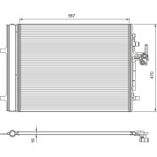 Valeo | Kondensator, Klimaanlage | 814318