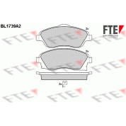 FTE | Bremsbelagsatz, Scheibenbremse | 9010323