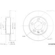 Metzger | Bremsscheibe | 6110376