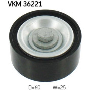 SKF | Umlenk-/Führungsrolle, Keilrippenriemen | VKM 36221