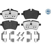 Meyle | Bremsbelagsatz, Scheibenbremse | 025 239 8418/PD