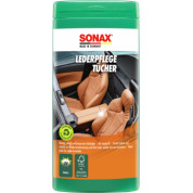 SONAX | Lederpflegemittel | LederPflegeTücher Box | 04123000