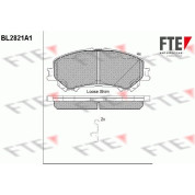 FTE | Bremsbelagsatz, Scheibenbremse | 9011004