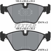 Textar | Bremsbelagsatz, Scheibenbremse | 2347402