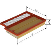 BOSCH | Luftfilter | F 026 400 466