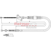 Metzger | Seilzug, Feststellbremse | 17.2723