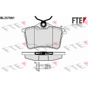 FTE | Bremsbelagsatz, Scheibenbremse | 9010830