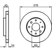 BOSCH | Bremsscheibe | 0 986 479 140