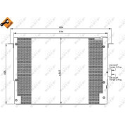 NRF | Kondensator, Klimaanlage | ohne Entfeuchter | 35657