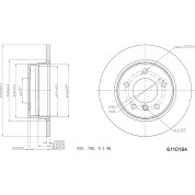 Metzger | Bremsscheibe | 6110184