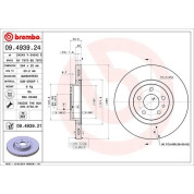 Brembo | Bremsscheibe | 09.4939.21