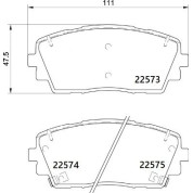 Brembo | Bremsbelagsatz, Scheibenbremse | P 30 115