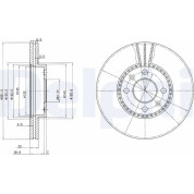 Delphi | Bremsscheibe | BG2693