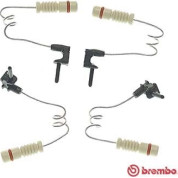 Brembo | Warnkontakt, Bremsbelagverschleiß | A 00 387