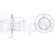 Delphi | Bremsscheibe | BG4212