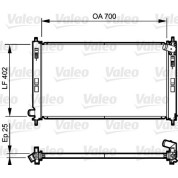 Valeo | Kühler, Motorkühlung | 735200