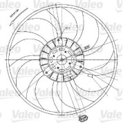 Valeo | Lüfter, Motorkühlung | 698424