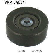 SKF | Umlenk-/Führungsrolle, Keilrippenriemen | VKM 34034