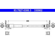 ATE | Bremsschlauch | 83.7827-0300.3