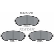 Textar | Bremsbelagsatz, Scheibenbremse | 2350201