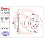 Brembo | Bremsscheibe | 09.A302.11