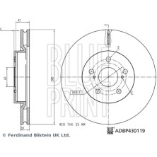 Blue Print | Bremsscheibe | ADBP430119