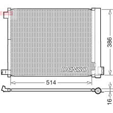 Denso | Kondensator, Klimaanlage | DCN46022