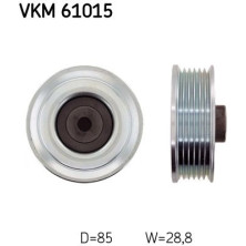 SKF | Umlenk-/Führungsrolle, Keilrippenriemen | VKM 61015