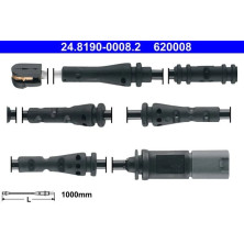 ATE | Warnkontakt, Bremsbelagverschleiß | 24.8190-0008.2