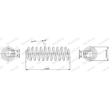 Monroe | Fahrwerksfeder | SP2070