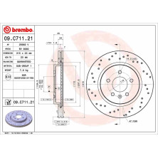 Brembo | Bremsscheibe | 09.C711.21