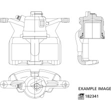 febi bilstein | Bremssattel | 182341