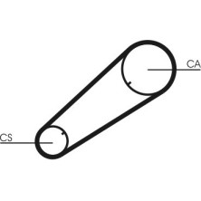 ContiTech | Zahnriemen | CT1004