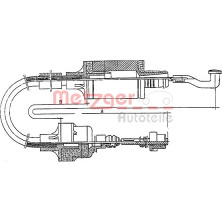 Metzger | Seilzug, Kupplungsbetätigung | 11.2552