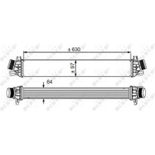 NRF | Ladeluftkühler | 30540