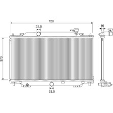 Valeo | Kühler, Motorkühlung | 701329