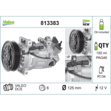 Valeo | Kompressor, Klimaanlage | 813383