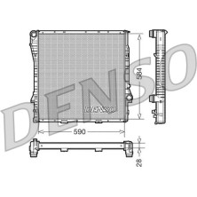 Denso | Kühler, Motorkühlung | DRM05115