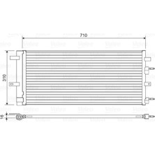 Valeo | Kondensator, Klimaanlage | 822618