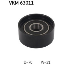 SKF | Umlenk-/Führungsrolle, Keilrippenriemen | VKM 63011