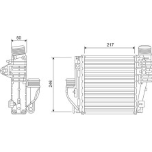 Valeo | Ladeluftkühler | 818290