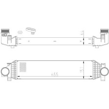 NRF | Ladeluftkühler | 309068