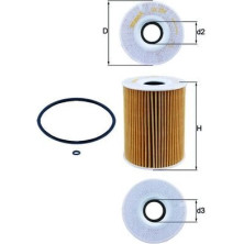 Knecht | Ölfilter | OX 254D1