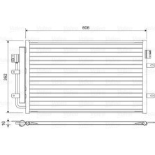 Valeo | Kondensator, Klimaanlage | 822551