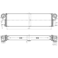 NRF | Ladeluftkühler | 309037